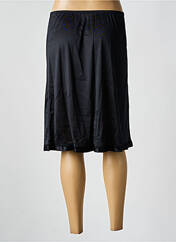 Jupon /Fond de robe noir LINGERIE ELIZABETH pour femme seconde vue