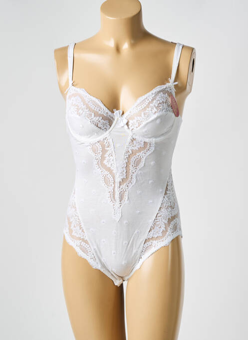 Body lingerie blanc MARIE JO pour femme