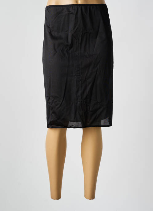 Jupon /Fond de robe noir ANDRA BASICLINE pour femme