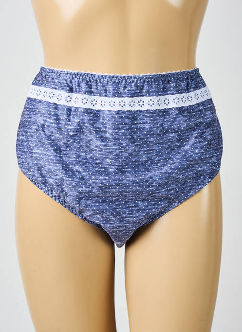 Culotte haute bleu ANTIGEL pour femme