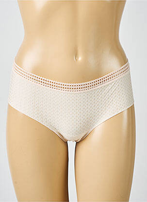 Shorty effet matière satinée orange ANTIGEL femme