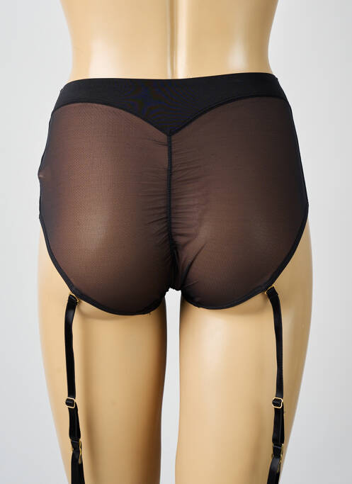 Guêpière/porte-jarretelle broderie noir TRIUMPH femme