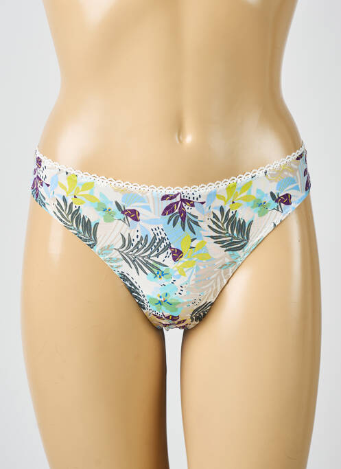 String bleu ANTIGEL pour femme