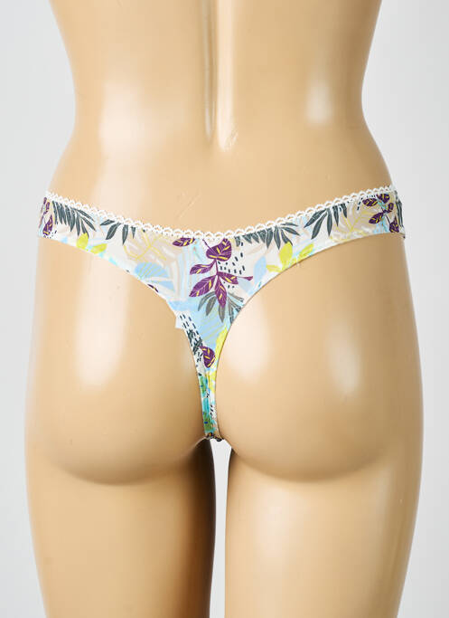 String bleu ANTIGEL pour femme