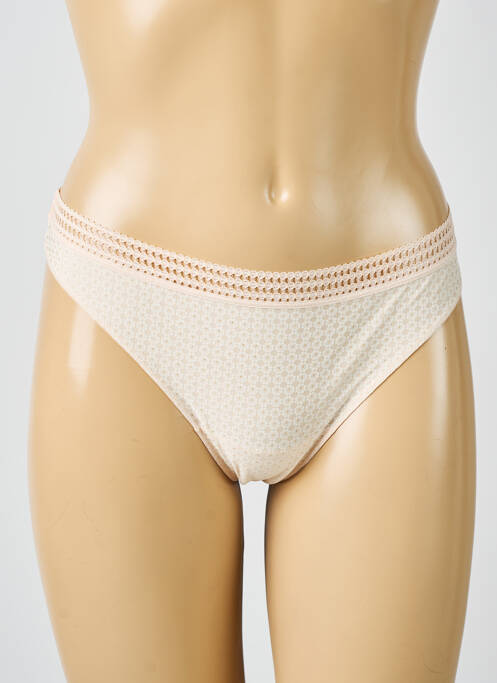 Tanga rose ANTIGEL pour femme