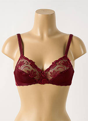 Soutien-gorge sans armature haut soutien-gorge emboitant rouge TRIUMPH femme