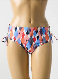 Bas de maillot de bain imprimé fantaisie culotte rose CYELL femme