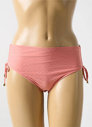 Bas de maillot de bain fermeture liens à nouer culotte rose CYELL femme