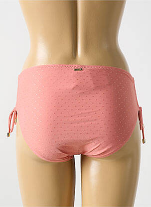 Bas de maillot de bain fermeture liens à nouer culotte rose CYELL femme