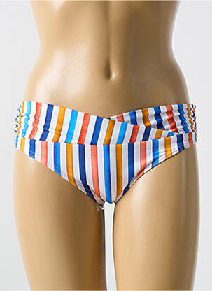 Bas de maillot de bain stretch culotte orange CYELL femme