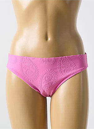 Bas de maillot de bain stretch culotte rose CYELL femme
