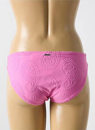 Bas de maillot de bain stretch culotte rose CYELL femme
