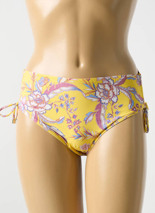 Bas de maillot de bain jaune CYELL pour femme