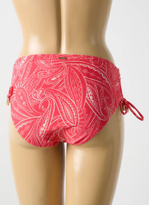 Bas de maillot de bain rouge CYELL pour femme