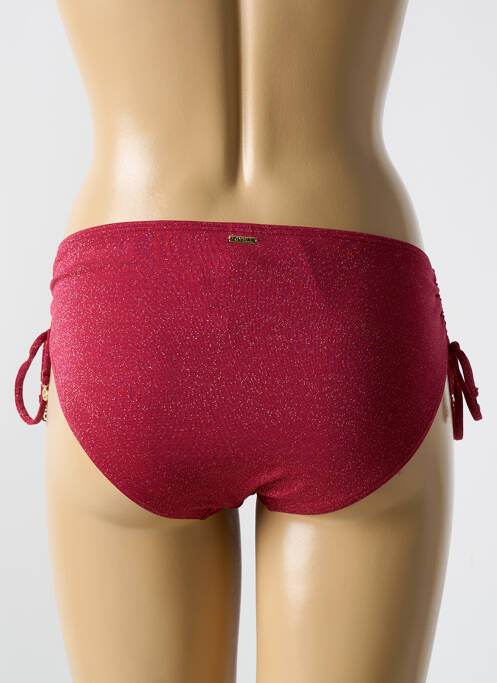 Bas de maillot de bain rouge CYELL pour femme