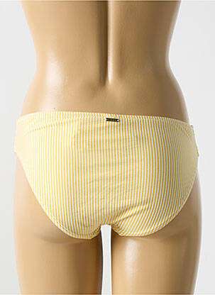 Bas de maillot de bain stretch culotte jaune CYELL femme