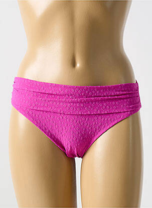 Bas de maillot de bain stretch culotte rose CYELL femme
