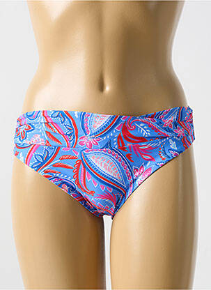 Bas de maillot de bain stretch culotte bleu CYELL femme