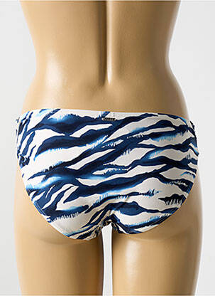 Bas de maillot de bain stretch culotte bleu CYELL femme