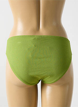 Bas de maillot de bain stretch culotte vert CYELL femme