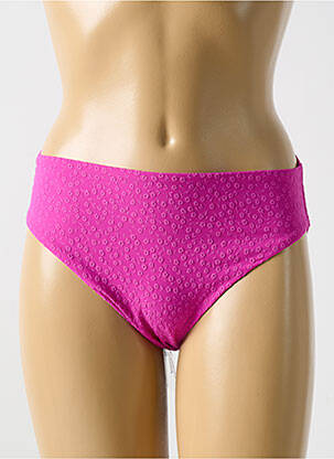 Bas de maillot de bain stretch culotte rose CYELL femme