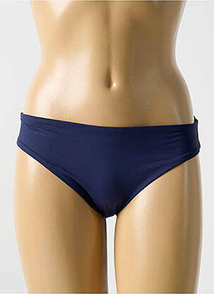 Bas de maillot de bain stretch bleu CYELL femme