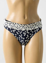 Bas de maillot de bain imprimé fleurs culotte noir 0000000000000 femme