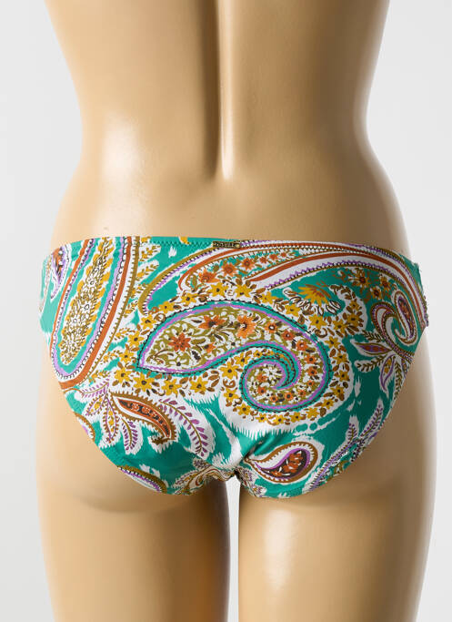 Bas de maillot de bain stretch culotte vert CYELL femme