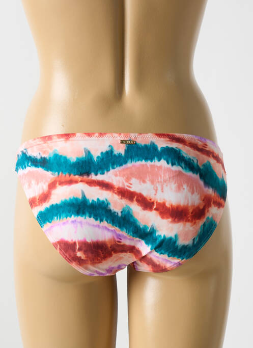 Bas de maillot de bain imprimé fantaisie culotte rose CYELL femme