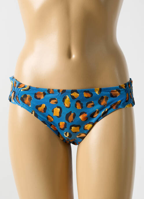 Bas de maillot de bain stretch culotte bleu CYELL femme