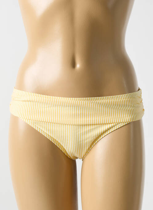 Bas de maillot de bain jaune CYELL pour femme