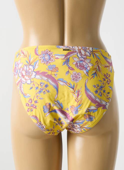 Bas de maillot de bain jaune CYELL pour femme