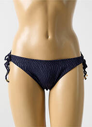 Bas de maillot de bain fermeture liens à nouer bikini bleu CYELL femme
