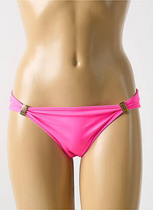 Bas de maillot de bain stretch culotte rose PHAX femme