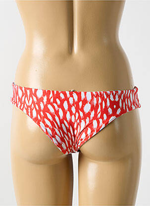 Bas de maillot de bain imprimé fantaisie culotte rouge LULI FAMA femme