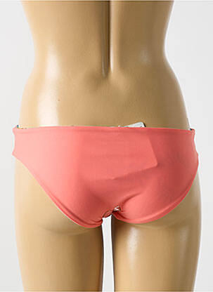 Bas de maillot de bain imprimé fantaisie culotte orange LULI FAMA femme