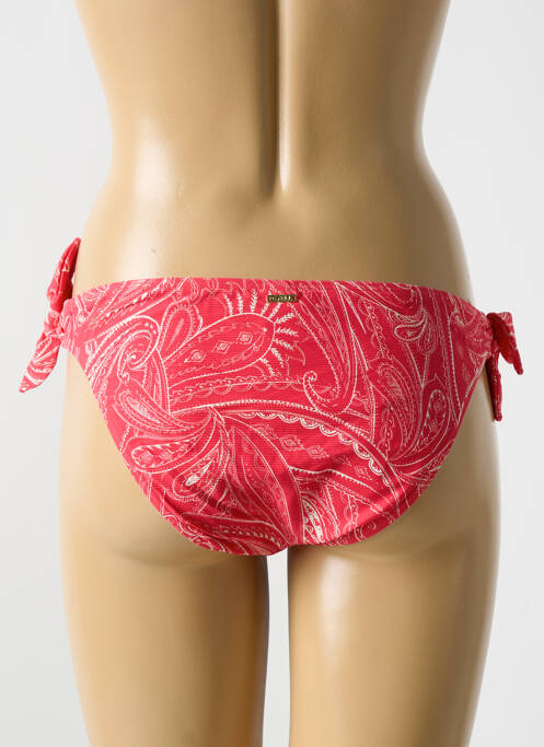 Bas de maillot de bain rouge CYELL pour femme