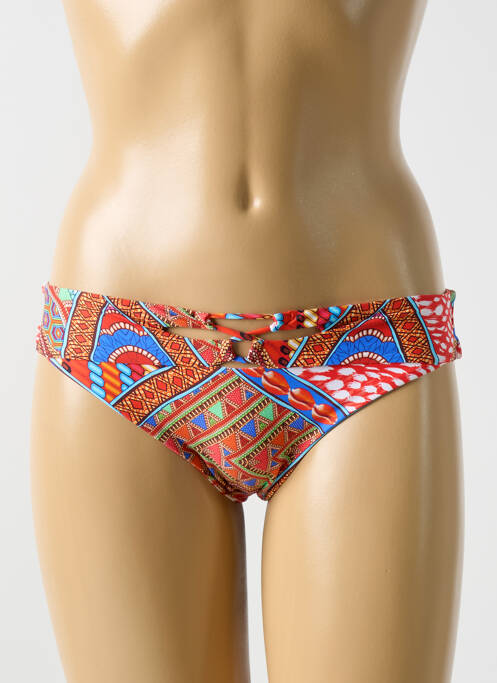 Bas de maillot de bain rouge LULI FAMA pour femme
