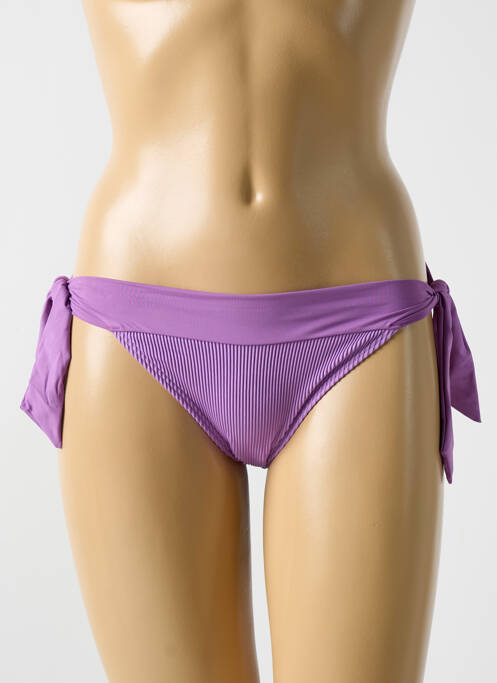 Bas de maillot de bain violet CYELL pour femme