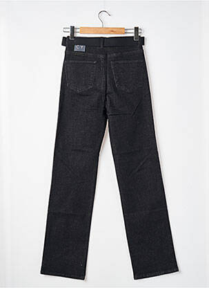 Jeans coupe droite stretch taille normale noir JOACY femme