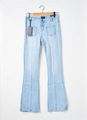 Jean coupe flare stretch taille normale bleu JOACY femme