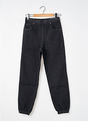 Jeans coupe droite stretch taille normale noir JOACY femme
