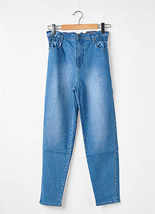 Jeans coupe slim stretch taille normale bleu JOACY femme