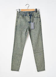 Jeans coupe slim stretch taille normale bleu JOACY femme