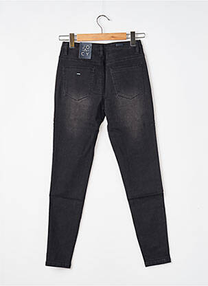 Jeans coupe slim stretch taille normale noir JOACY femme