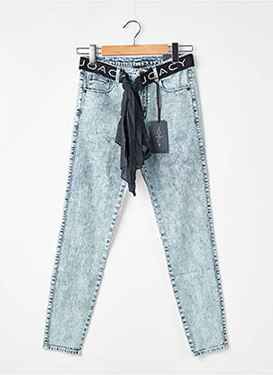Jeans coupe slim stretch taille normale bleu JOACY femme
