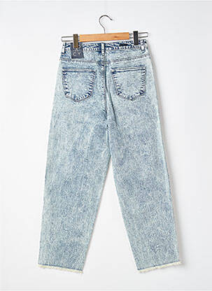 Jeans coupe large stretch taille normale bleu JOACY femme