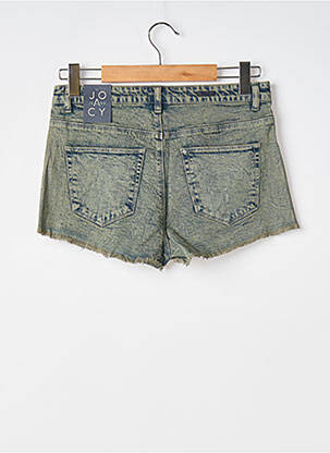 Short tissage denim taille normale vert JOACY femme