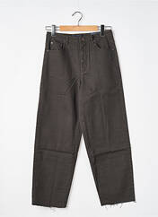 Jeans coupe droite gris JOACY pour femme seconde vue