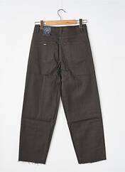 Jeans coupe droite gris JOACY pour femme seconde vue